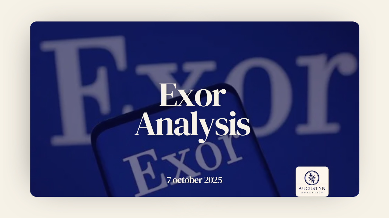 Exor Analysis: Dividend Growth, Buybacks, and a 52% NAV Discount
